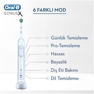Oral-B Genius X White Şarjlı Diş Fırçası