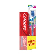  COLGATE EXC. COLGATE EXC. Colgate Visible White Diş Macunu 75 ml ve Extra Clean Diş Fırçası Seti 