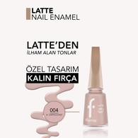 Flormar Latte Oje 004 Dusty Cappucino