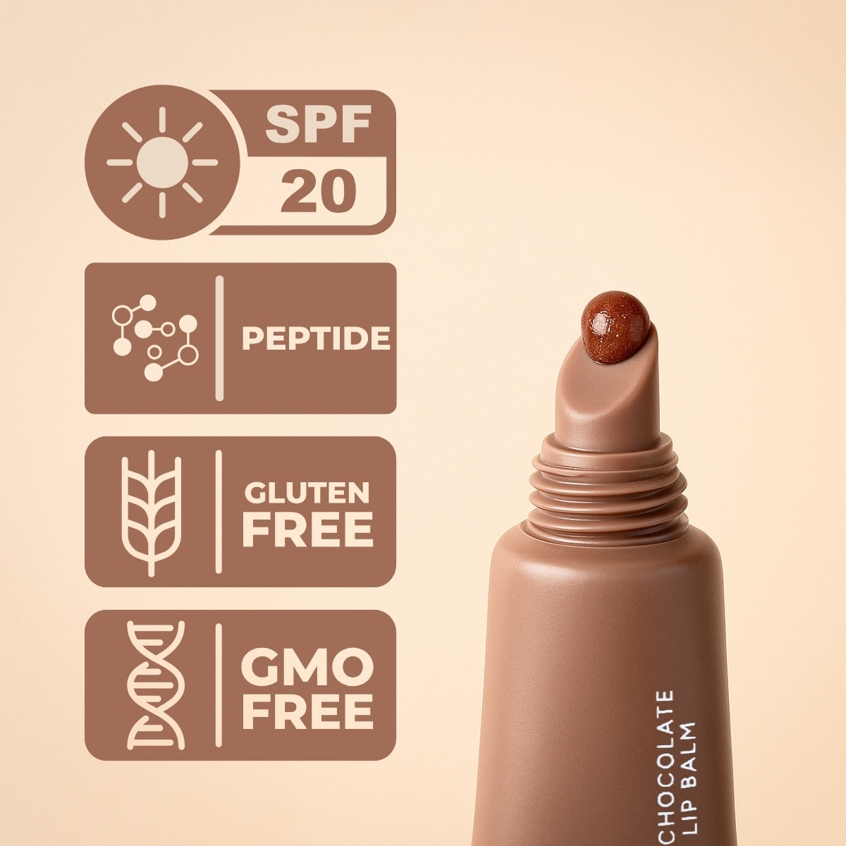  LA FAE LA FAE La Faé Mocha Chocolate Peptide Lip Balm  1 of 4 