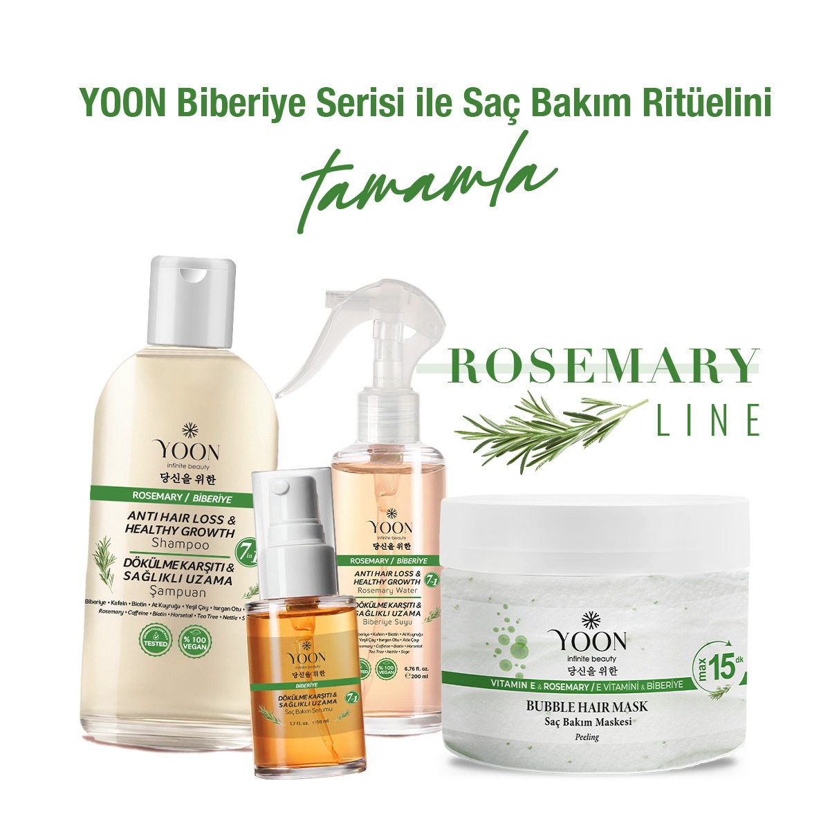  YOON YOON Yoon Biberiye Saç Maskesi 250 ml  1 of 6 