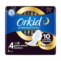 Orkid Ultra Extra Tekli Gece Extra 5 Adet