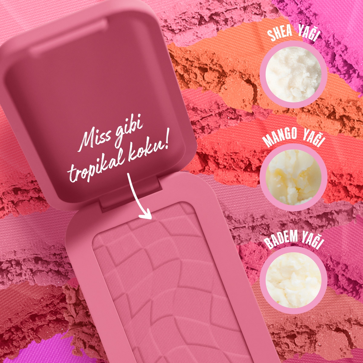  NYX NYX Nyx Professional Makeup Buttermelt Blush Kremsi Pudra Allık 09 Feelin Butta  1 of 8 