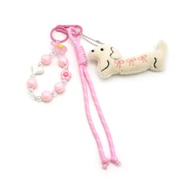 MIINE MIINE Miine Charm Peluş Pembe Köpek 1 of 4