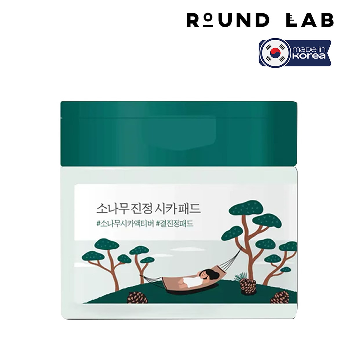 ROUND LAB ROUND LAB Round Lab Pine Calming Cica Ped 50'li 1 of 5