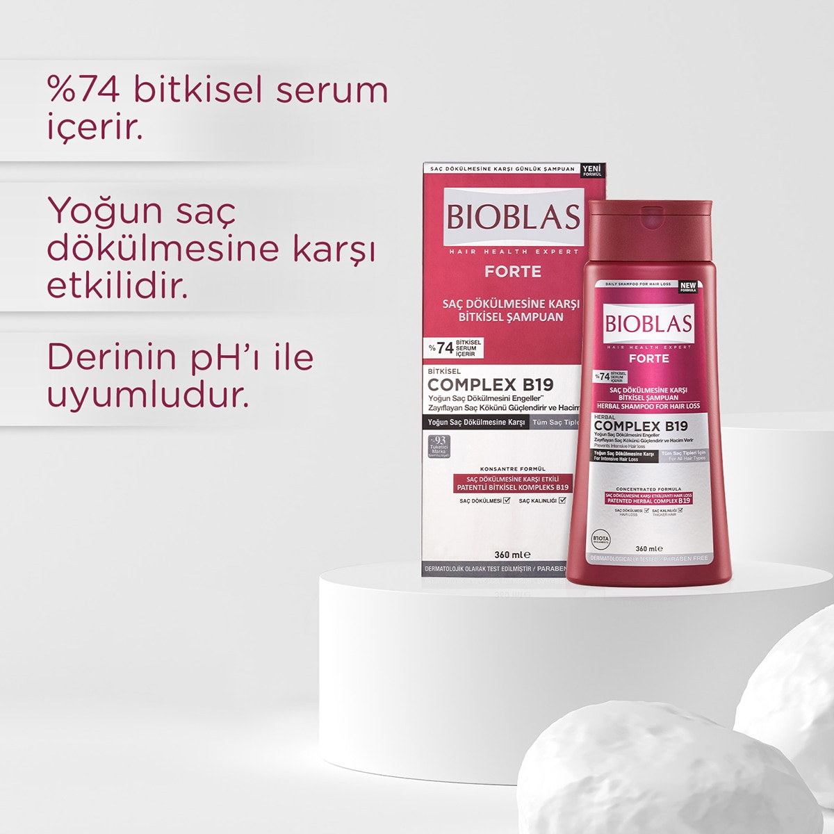 BIOBLAS BIOBLAS Bioblas Forte Şampuan 360 ml 1 of 5
