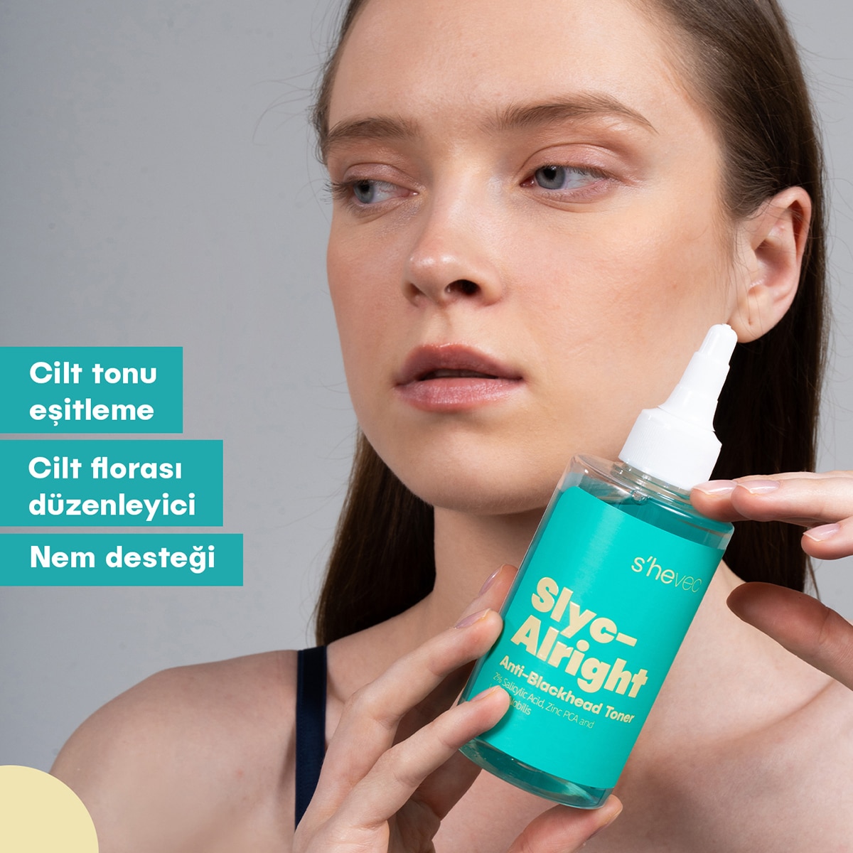 SHE VEC SHE VEC She Vec Slyc Alright Salisilik Asit Tonik 200 ml 1 of 7