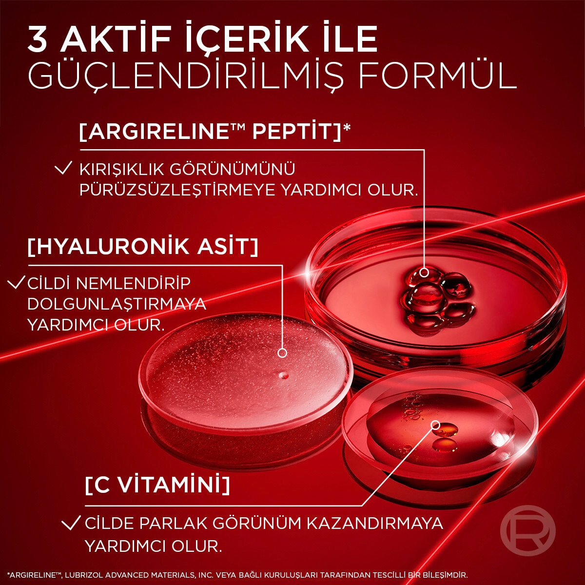  LOREAL PARIS LOREAL PARIS L'Oreal Paris Revitalift Lazer Yaşlanma Belirtileri Karşıtı Üçlü Peptit Bakım Serumu  1 of 8 