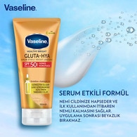 Vaseline Gluta-Hya Serum Etkili Vücut Losyonu Güneş Koruyucu 150 ml
