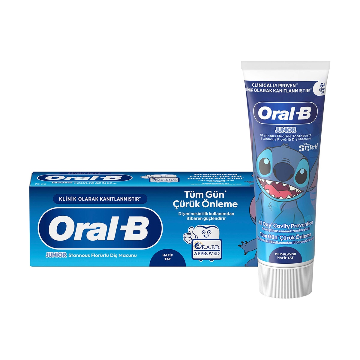 ORAL-B ORAL-B Oral-B Pro Junior Çürük Önleyici Koruma Diş Macunu 75 ml 1 of 12