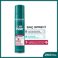 WATSONS WATSONS Watsons Love Is In The Hair Saç Spreyi Güçlü 250 ml