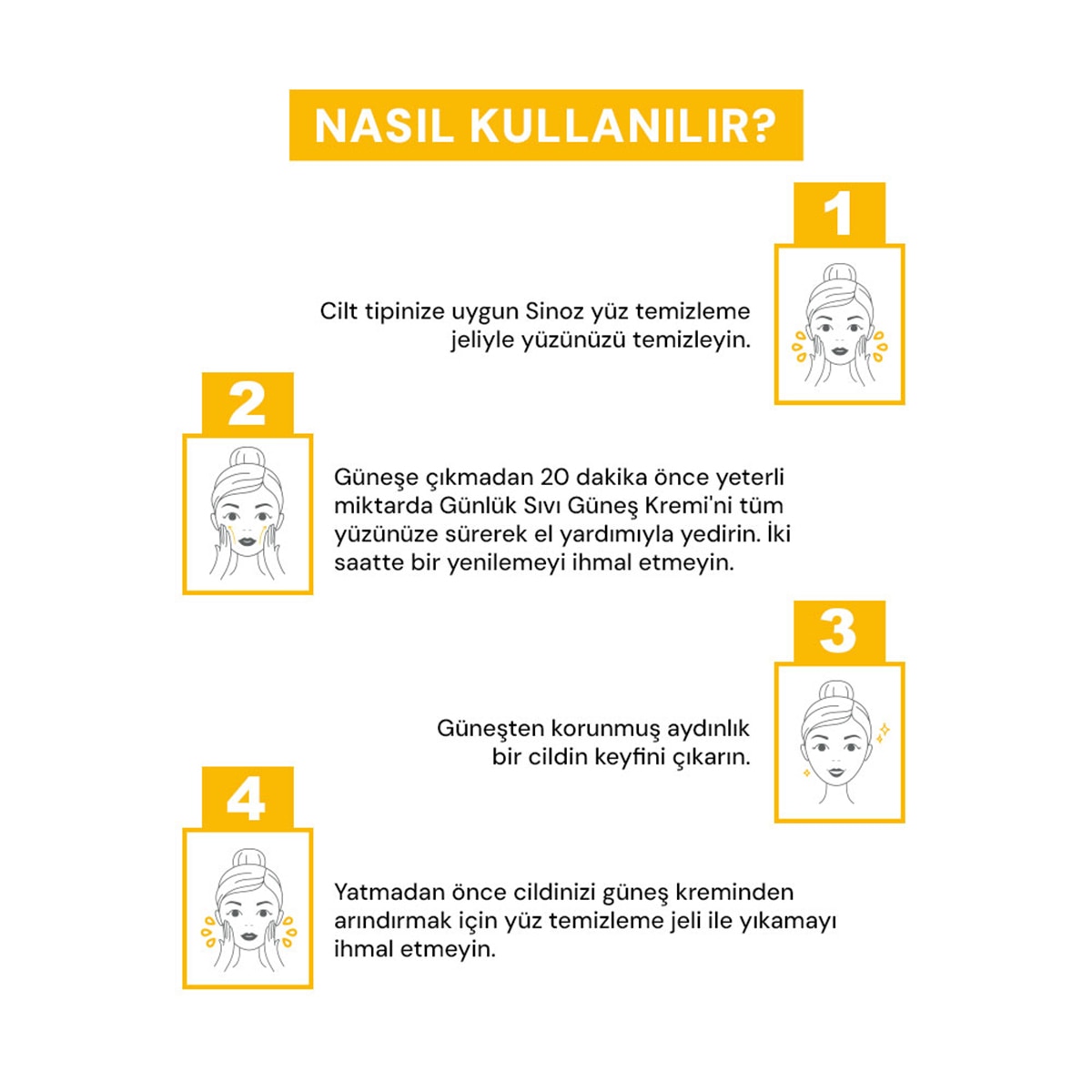  SİNOZ SINOZ Sinoz Günlük Kullanım Yüz Güneş Koruyucu Losyon SPF50+ 50 ml  1 of 7 