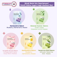  FRUDIA FRUDIA Frudia Blueberry Nemlendirici Yüz Maskesi 1 Adet  1 of 3 