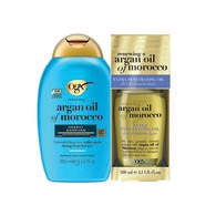 OGX Argan Oil of Morocco Onarıcı Şampuan 385 ml + Argan Oil of Morocco Saç Bakım Yağı 100 ml