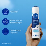Nivea Derma Control Defend Hyaluron, Pro Vitamin B5, 72 Saat Anti-perspirant Sprey Deodoran 150 ml