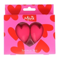  MIINE MIINE Miine Sevgililer Günü Kalp Şeklinde Sünger Set 2'li  1 of 1 