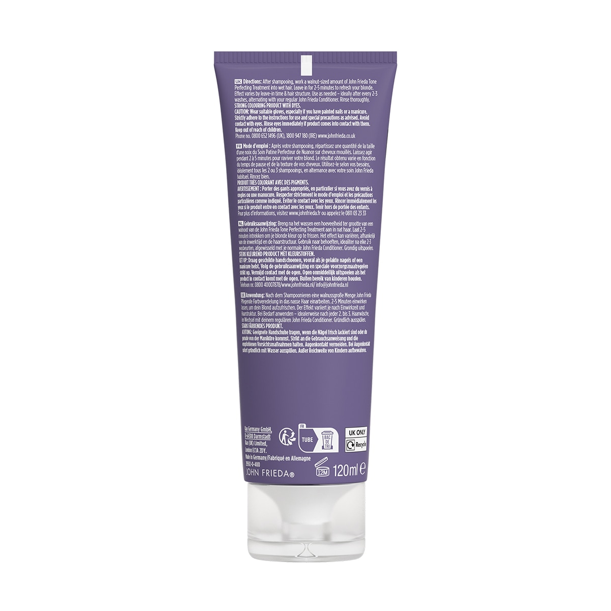 JOHN FRIEDA JOHN FRIEDA John Frieda Renk Açıcı Toner Champagne Blonde 120 ml  1 of 2 
