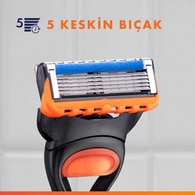 Gillette Fusion5 Tıraş Makinesi ve 1 Yedek Tıraş Bıçağı