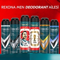 REXONA REXONA Rexona Men Erkek Sprey Deodorant Champions 72 Saat Kesintisiz Üstün Koruma 150 ml 1 of 9