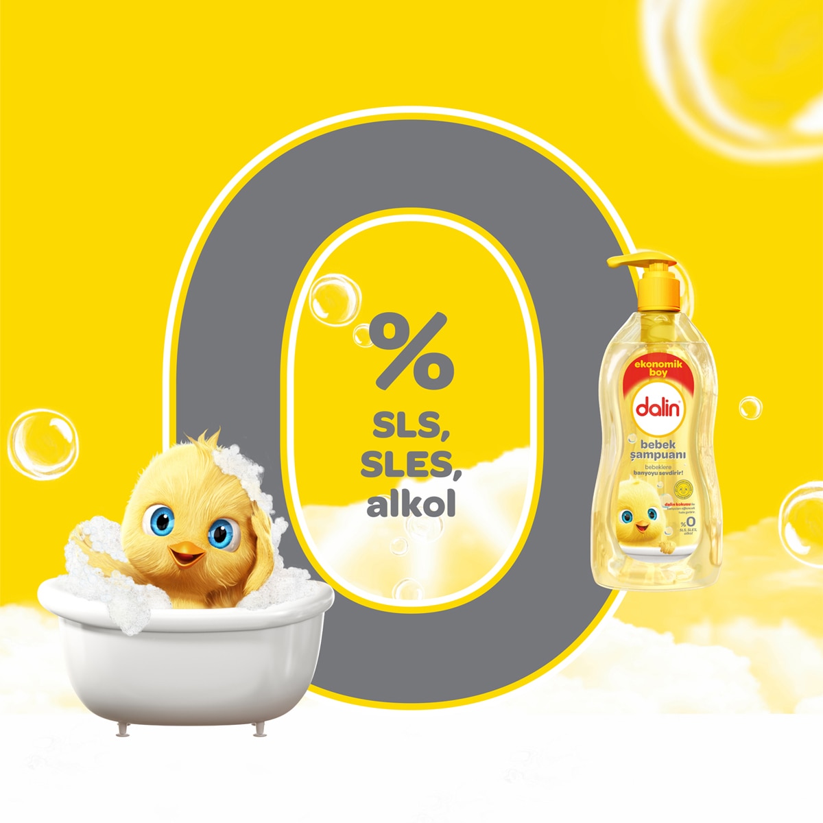 DALİN DALİN Dalin Bebek Şampuanı 900 ml 1 of 6