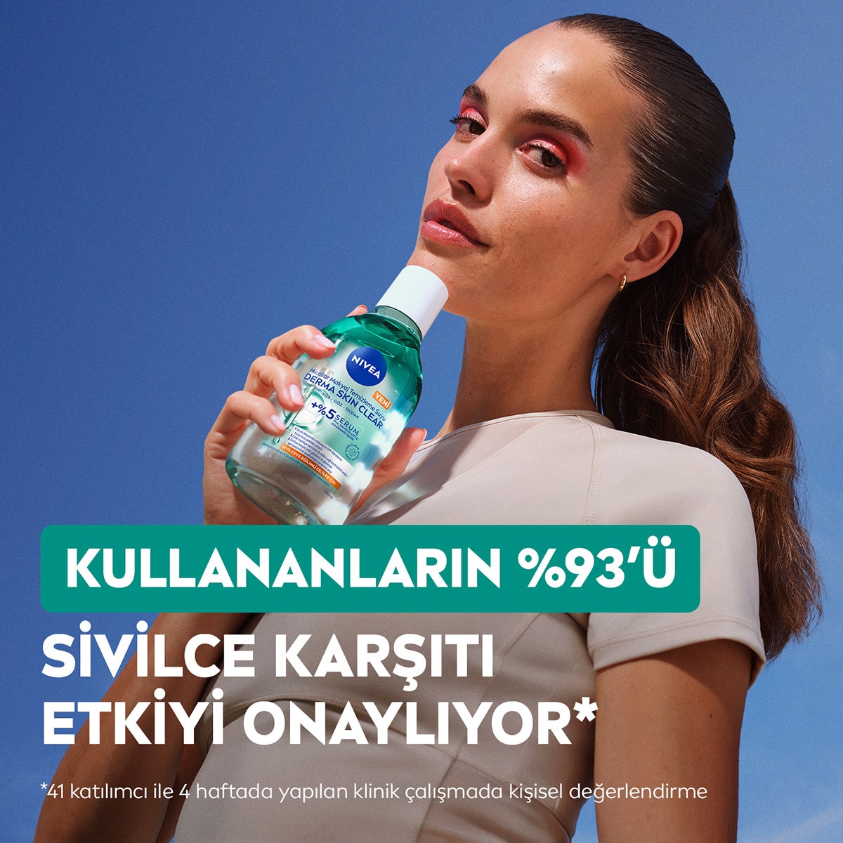  NIVEA VISAGE NIVEA VISAGE NIVEA DERMA SKIN MICELLAR MAKYAJ TEM.SUYU 400ML  1 of 8 