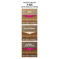 Palette Deluxe Saç Boyası 7-65 Altın Parıltılı Toffee