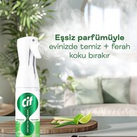 CİF CİF Cif Sprey Infinite Clean Tüm Yüzeyler İçin Misket Limonu & Limon Otu 280 ml 1 of 9