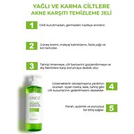 Sinoz Yağlı ve Karma Ciltler Yüz Temizleme Jeli 200 ml