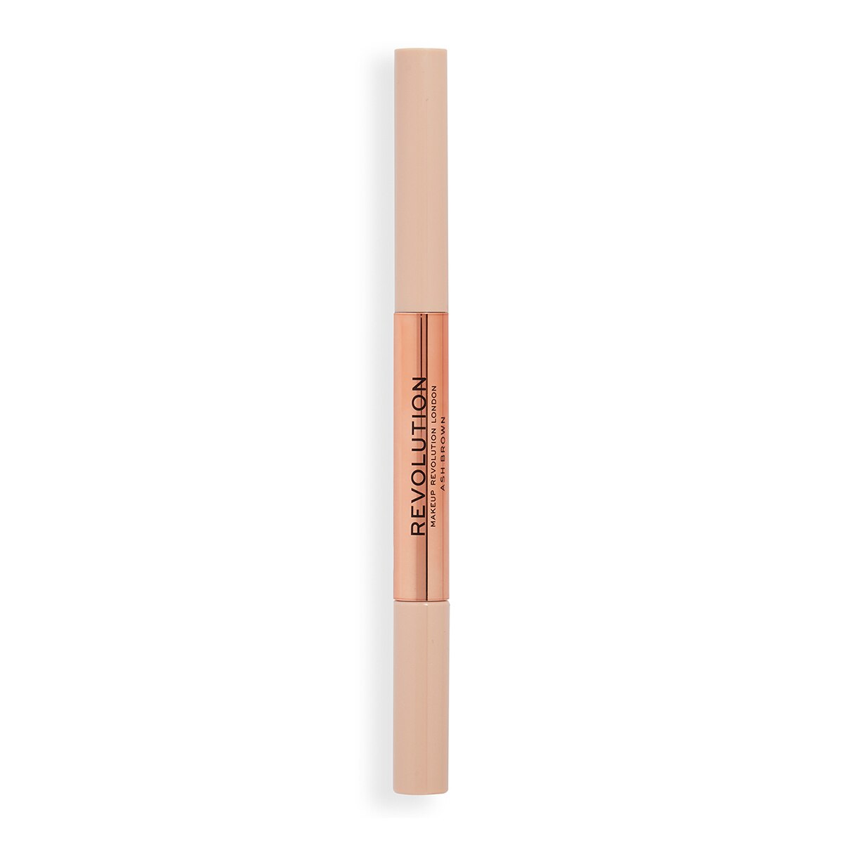  REVOLUTION REVOLUTION Revolution Fluffy Brow Duo Kaş Kalemi ve Kaş Maskarası Ash Brown  1 of 11 