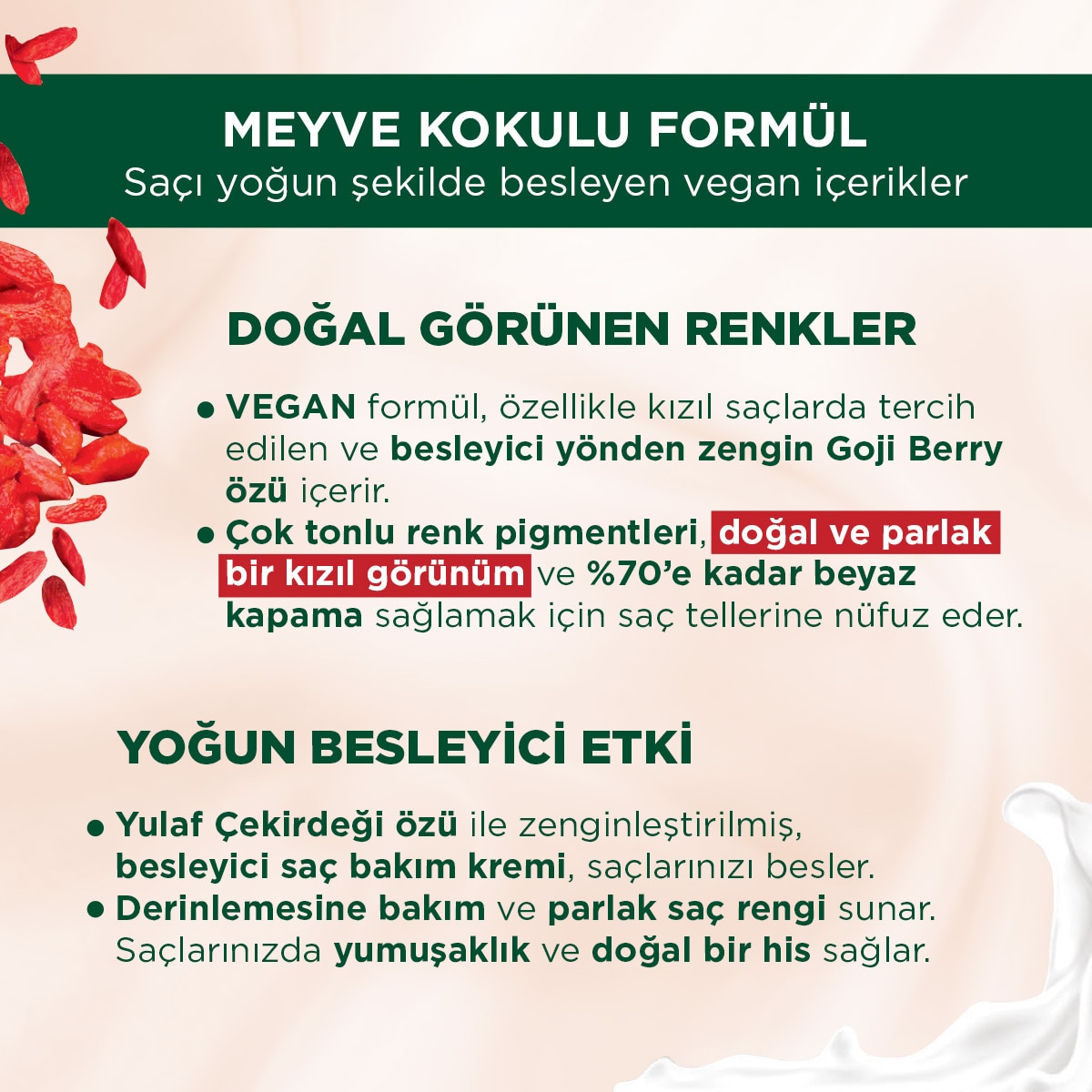 PALETTE NATURAL COLORS PALETTE NATURAL COLORS Palette Kalıcı Doğal Renkler Saç Boyası 3-68 Kızıl Çikolata 1 of 10