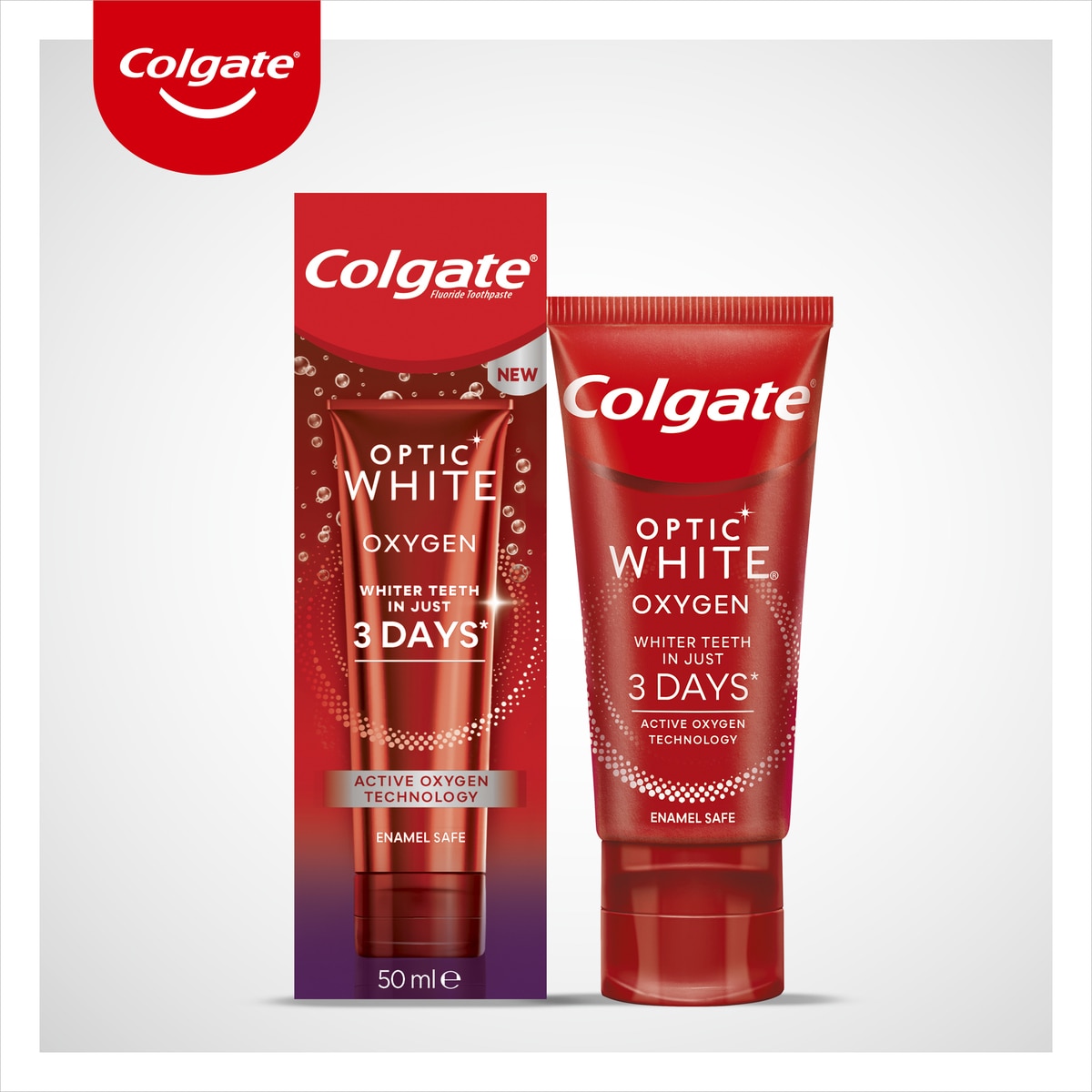  COLGATE COLGATE Colgate Optic White Oxygen Beyazlatıcı Diş Macunu 50 ml  1 of 13 