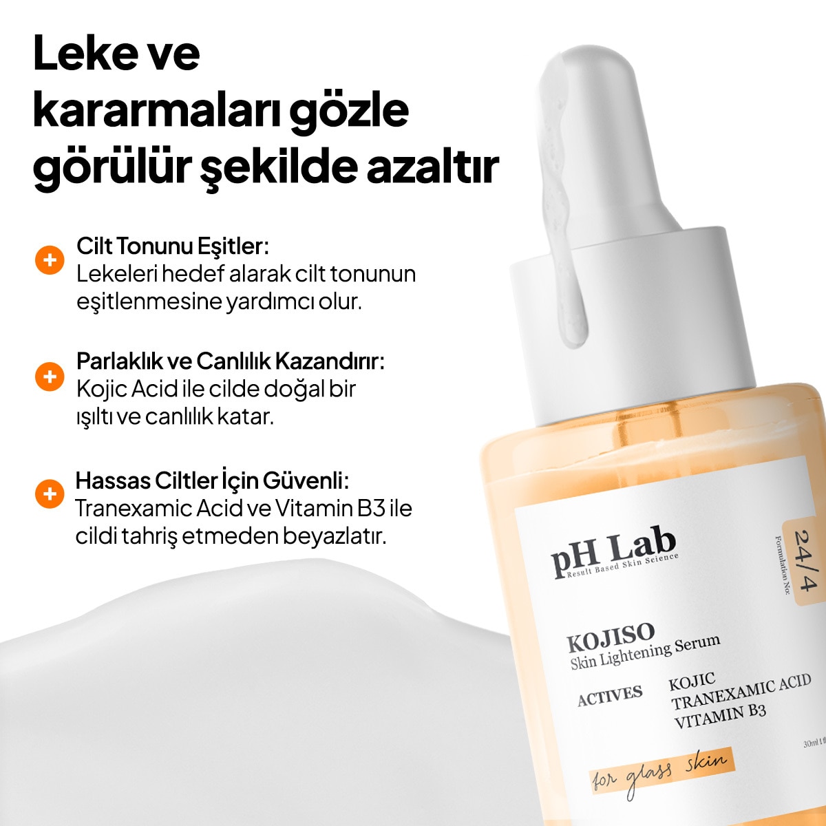  PH LAB PH LAB Ph Lab Kojiso Leke Serum 50 ml  1 of 7 