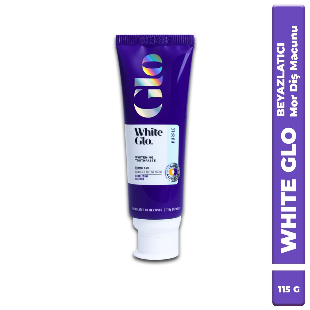  WHITE GLO WHITE GLO White Glo Mor Diş Macunu 115 g  1 of 4 