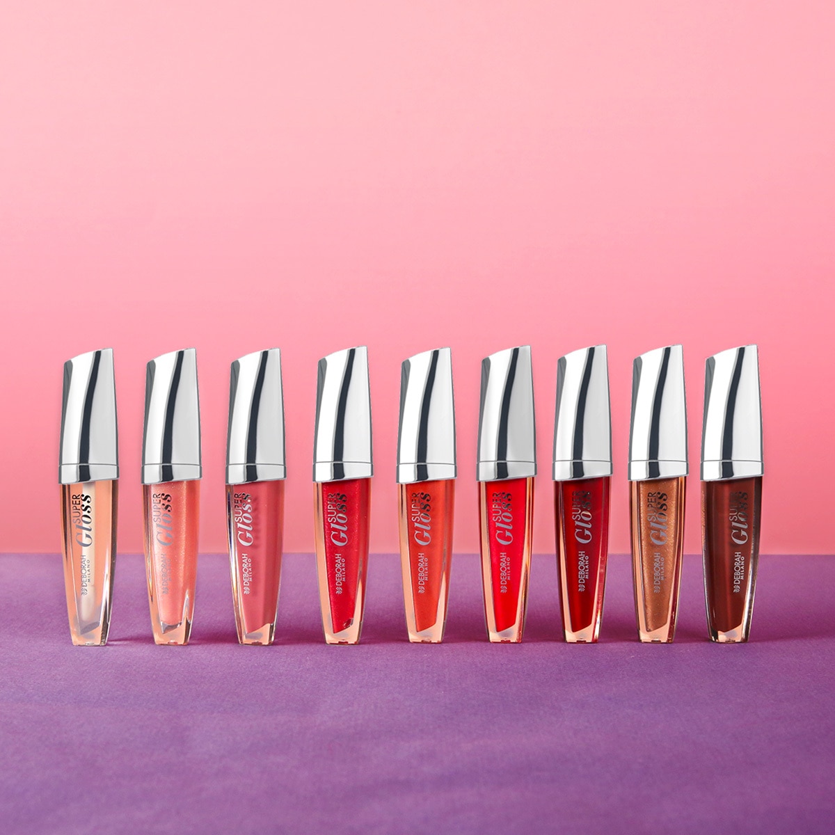  DEBORAH DEBORAH Deborah Milano Super Gloss Pearly Rose No: 02  1 of 2 