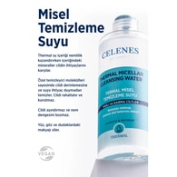Celenes Thermal Micellar Temizleme Suyu Kuru ve Hassas Ciltler 400 ml