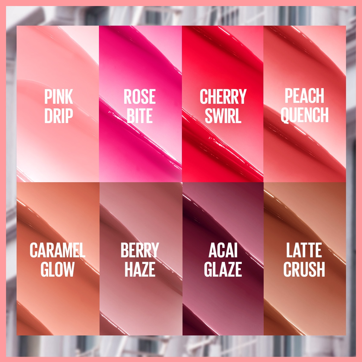  MAYBELLINE MAYBELLINE Maybelline New York Lifter Glaze Shea Yağı ve Hyalüronik Asit içeren Renkli Dudak Balmı 07 Berry Haze  1 of 7 
