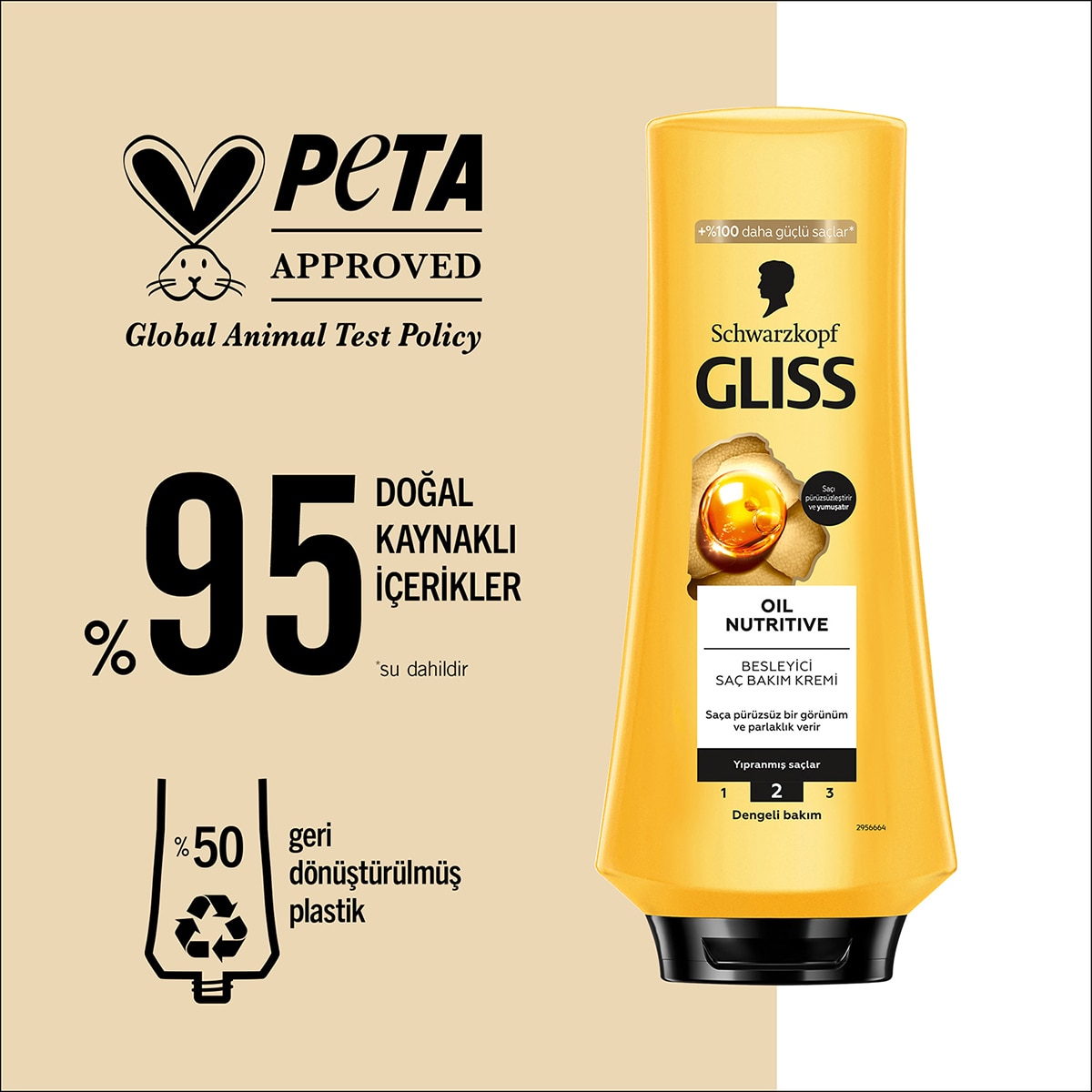 GLISS GLISS Gliss Ultimate Oil Elixir Besleyici Saç Bakım Kremi Aminoasit ve Argan Yağı ile 360 ml 1 of 7