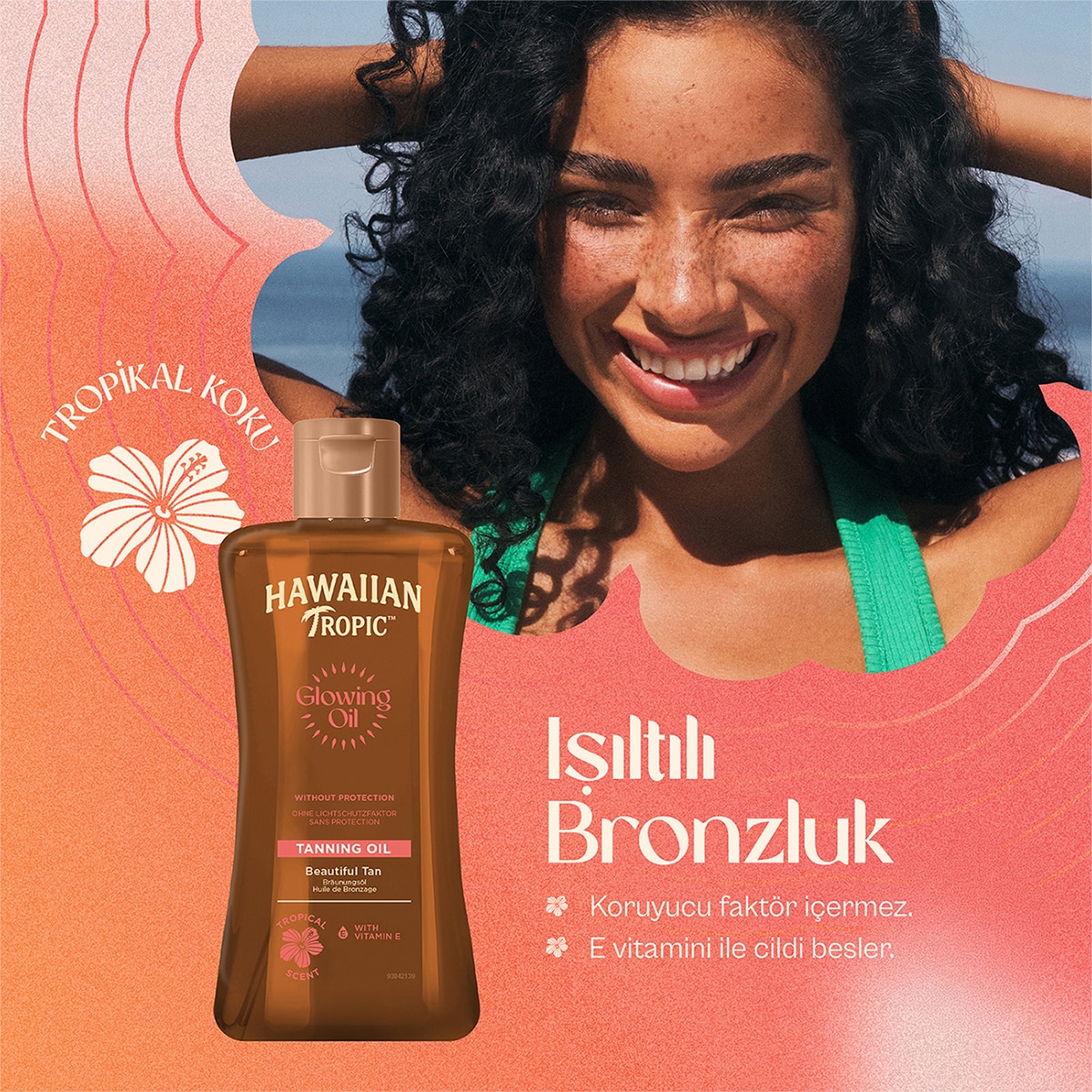  HAWAIIAN TROPIC H.TROPIC Hawaiian Tropic Bronzlaştırıcı Yağı 200 ml  1 of 5 