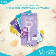 Gillette Venus Comfortglide Breeze Tıraş Makinesi + 2 Adet Yedek Başlık