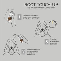 Neva Root Touch-Up Kapatıcı Sprey Koyu Kumral 75 ml