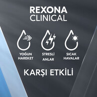 Rexona Men Clinical Protection Erkek Stick Deodorant Clean Scent 3x Güçlü Koruma 45 ml