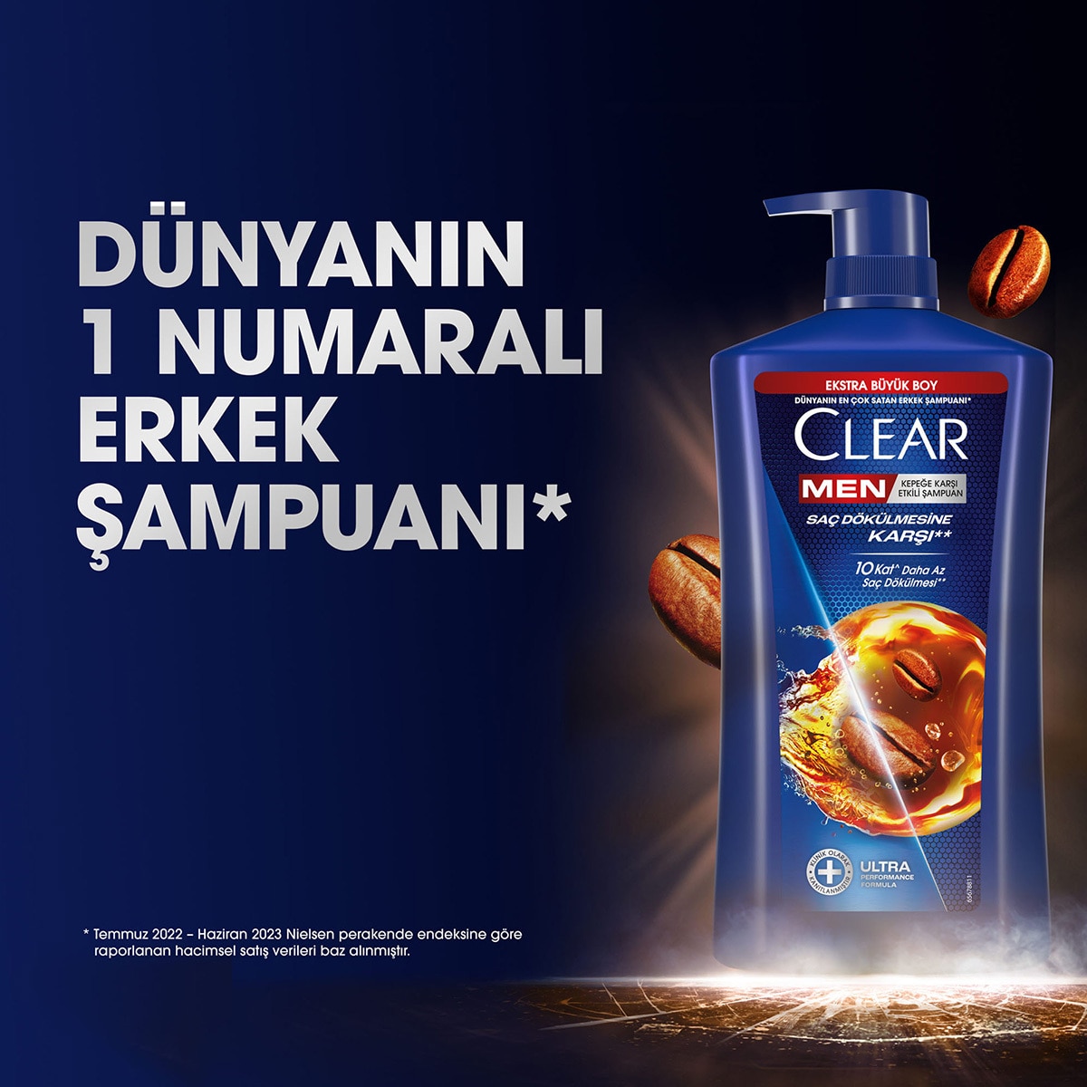 Clear Şampuan Hairfall XXL 895 ml