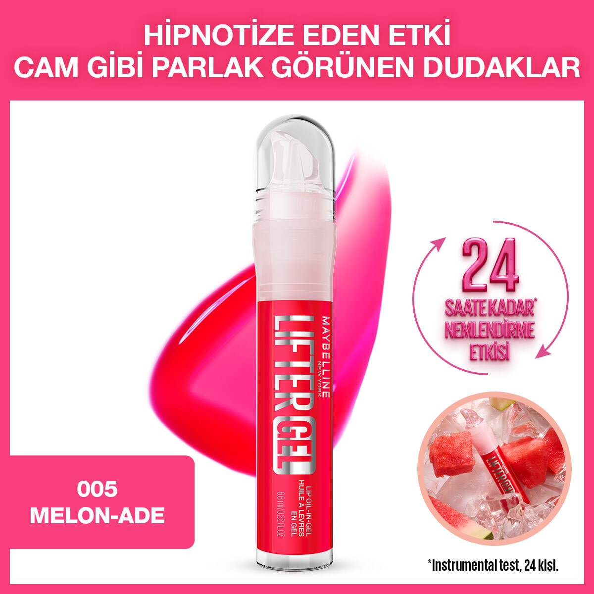 MAYBELLINE MAYBELLINE MAYBELLINE LIFTER JEL DUDAK PARLATICISI 005 1 of 12