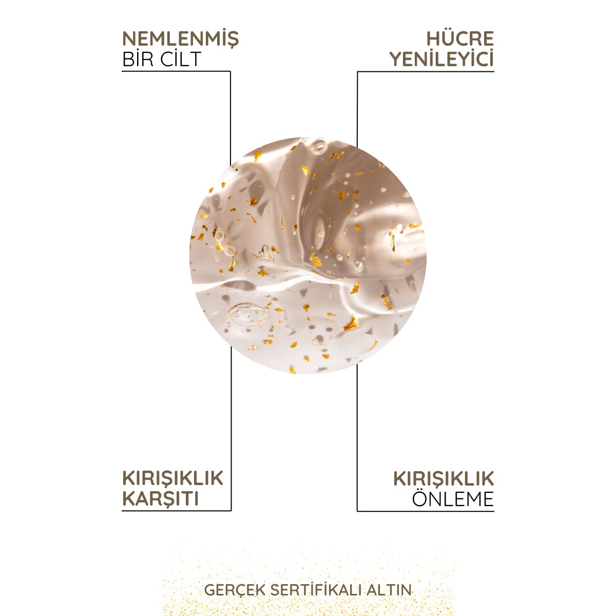  DERMINIX DERMINIX Derminix 24K Gold Beauty Cilt Serumu 30 ml  1 of 5 