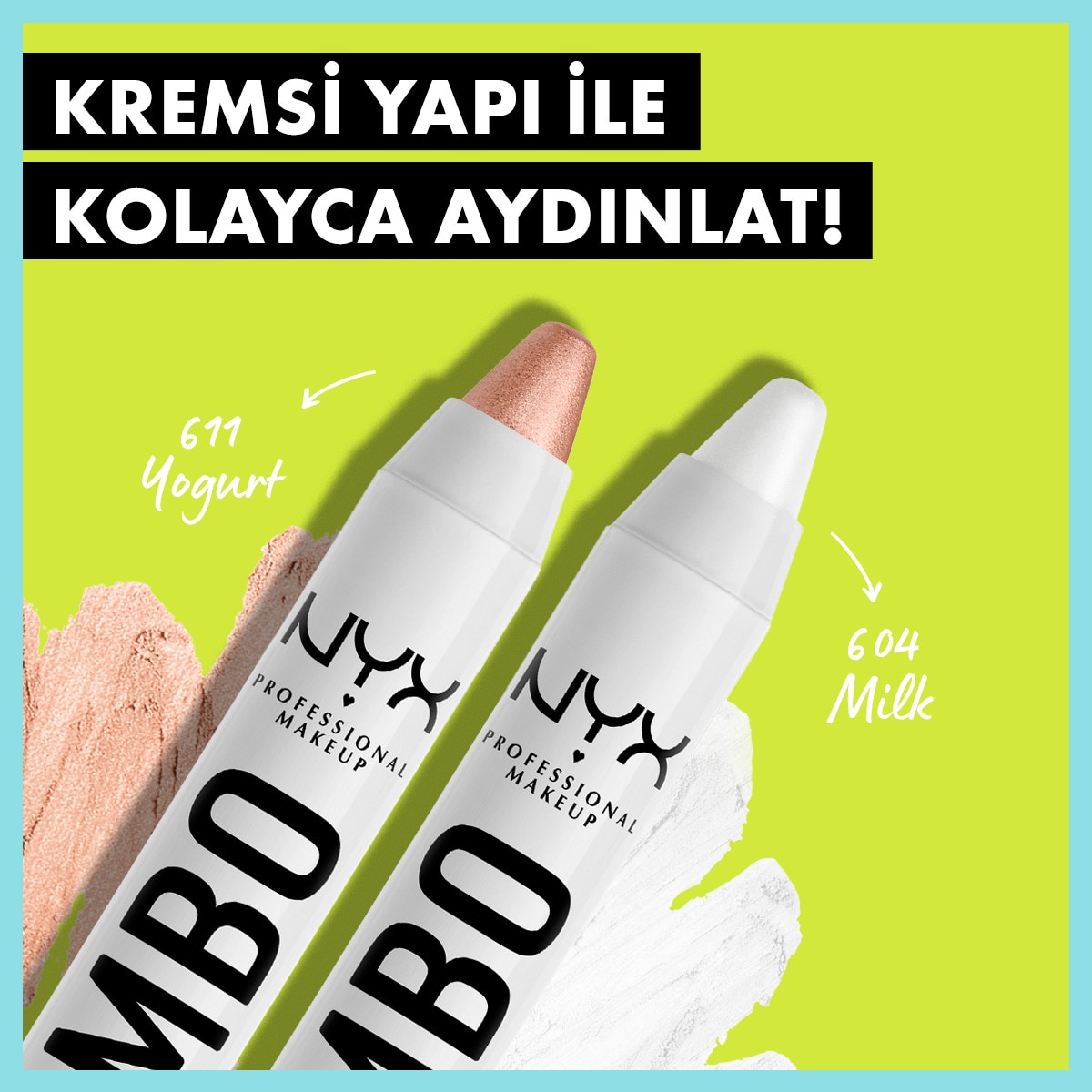  NYX NYX Nyx Professional Makeup Jumbo Eye Pencil Çok Amaçlı Aydınlatıcı Kalem 611 Yogurt  1 of 7 