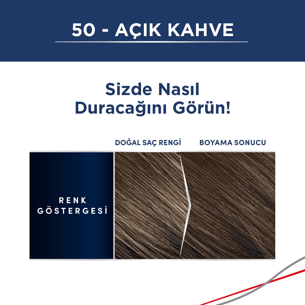 MEN PERFECT MEN PERFECT Schwarzkopf Men Perfect Saç Boyası No: 50 Açık Kahve 1 of 5