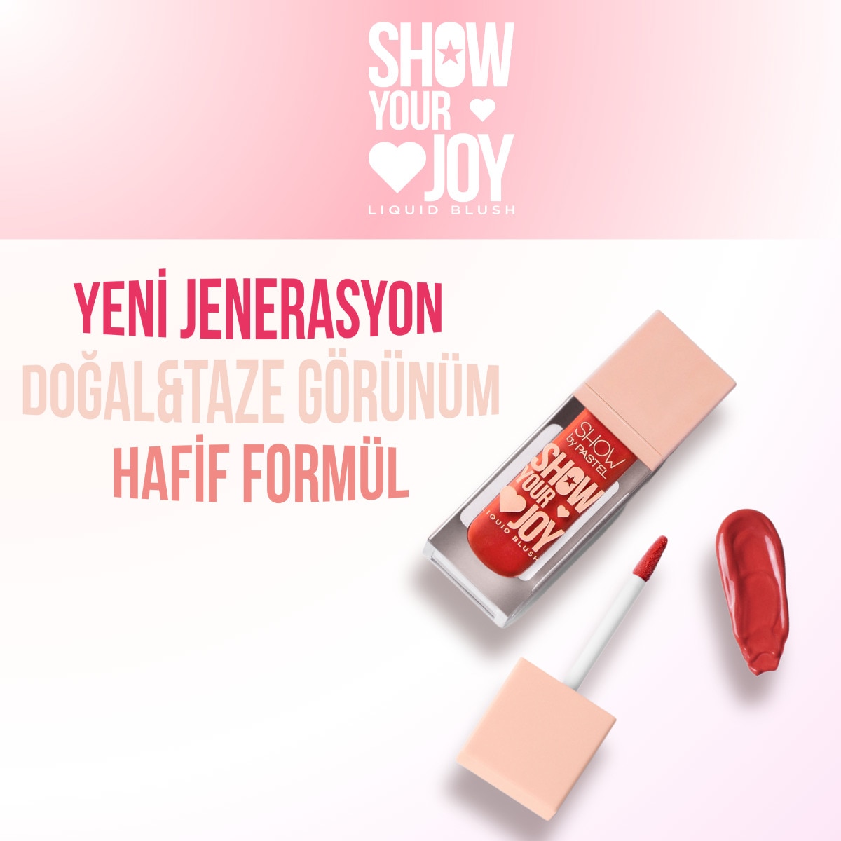  undefined SHOW BY PASTEL Show By Pastel Show Your Joy Liquid Blush Likit Allık 51  1 of 7 