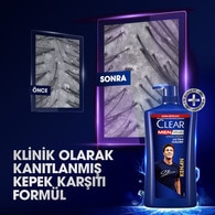 CLEAR CLEAR CLEAR ŞAMPUAN XXL LEGENDS KENAN 895ML 1 of 9