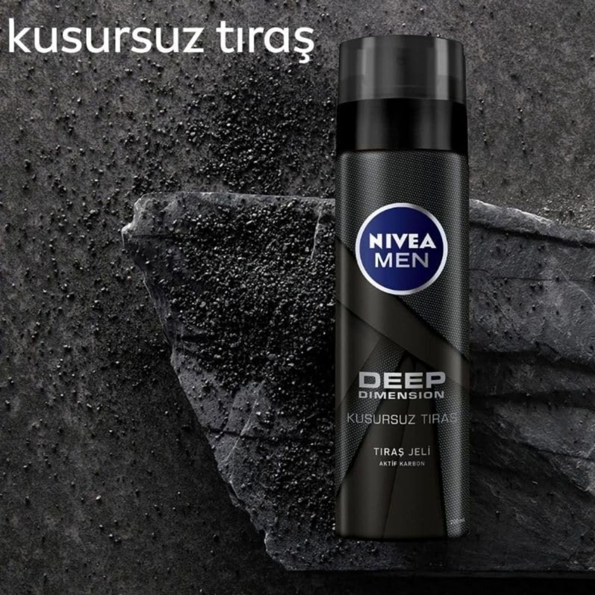 NIVEA FOR MEN NIVEA FOR MEN Nivea Men Erkek Tıraş Jeli Deep Dimension 200 ml 1 of 7