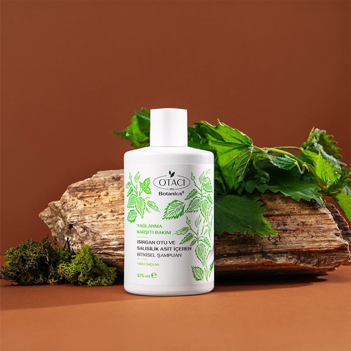 OTACI OTACI Otacı Botanics+ Yağlanma Karşıtı Bitkisel Bakım Şampuanı 375 ml 1 of 8